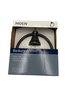 MOEN Banbury Towel Ring in Mediterranean Bronze Y2686BRB